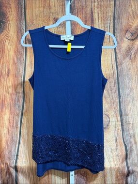Simply Noelle Sequined Tank Top Size S/M